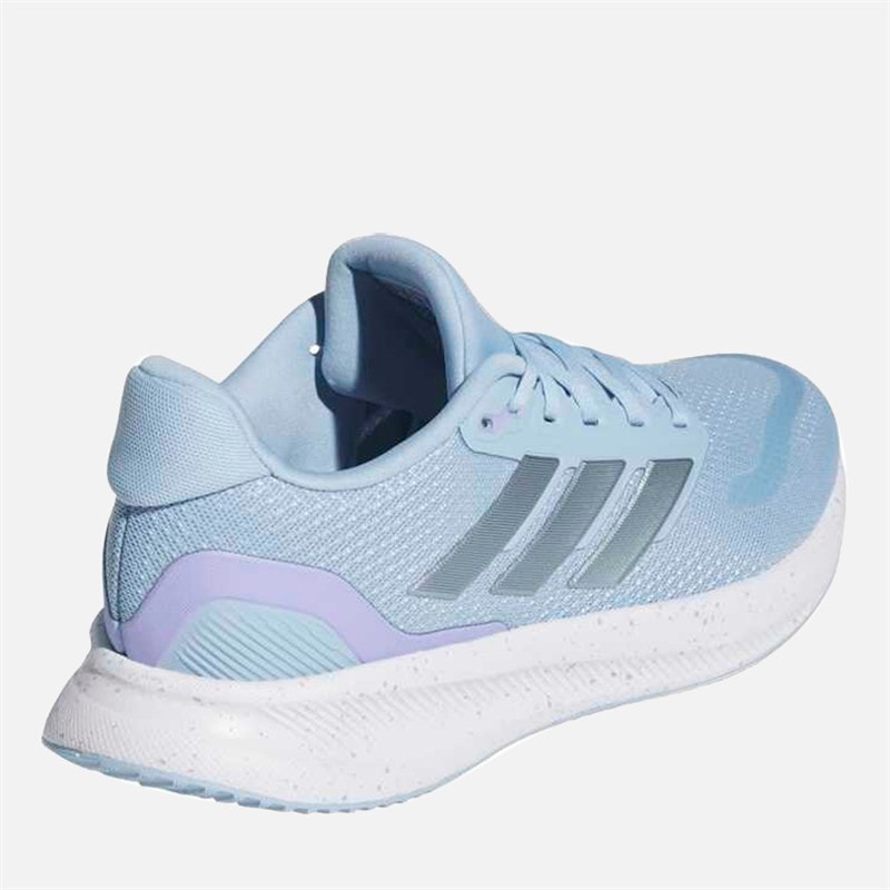 Womens Runfalcon 5 Neutral Running Shoes Clear Sky/Magic Grey Met/Core Black - Image 3