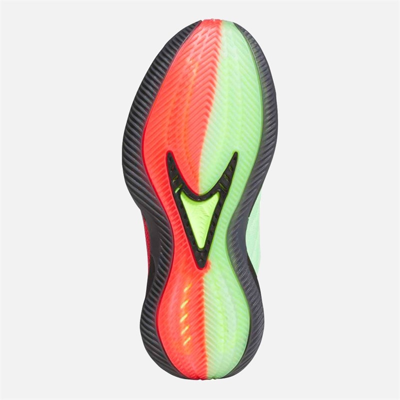 Junior Anthony Edwards 2 'Christmas' Basketball Shoes Core Black/Lucid Red/Lucid Lemon - Image 2