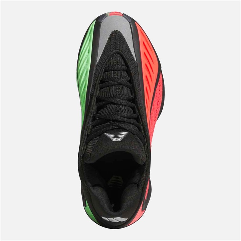 Junior Anthony Edwards 2 'Christmas' Basketball Shoes Core Black/Lucid Red/Lucid Lemon - Image 4