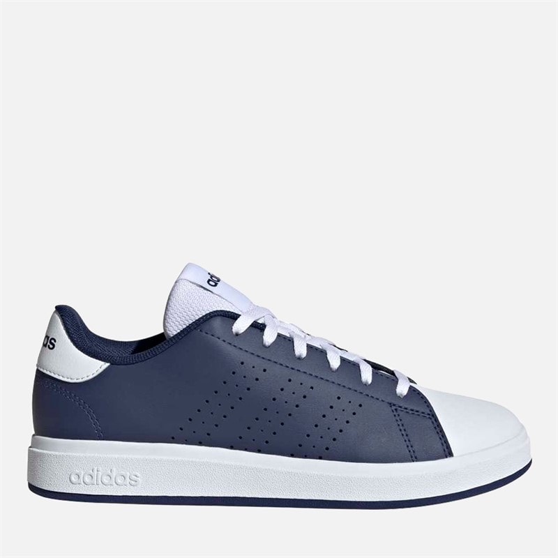 Junior Advantage Base 2.0 Trainers Dark Blue/Cloud White/Grey Two - Image 1