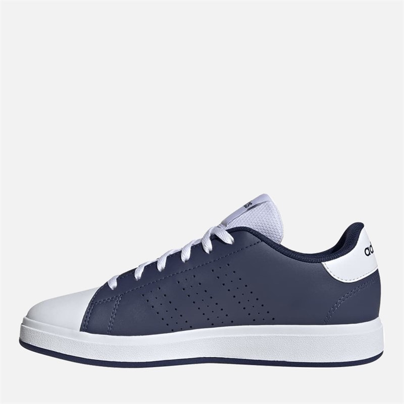 Junior Advantage Base 2.0 Trainers Dark Blue/Cloud White/Grey Two - Image 5