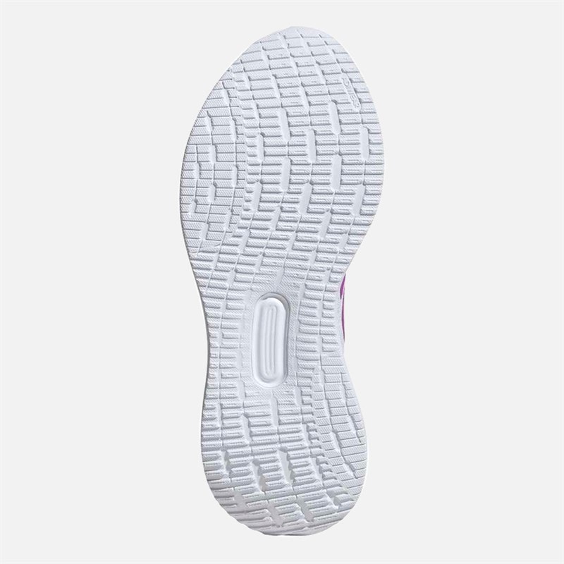 Womens Runfalcon 5 Neutral Running Shoes Cloud White/Purple Burst/Semi Blue Burst - Image 2