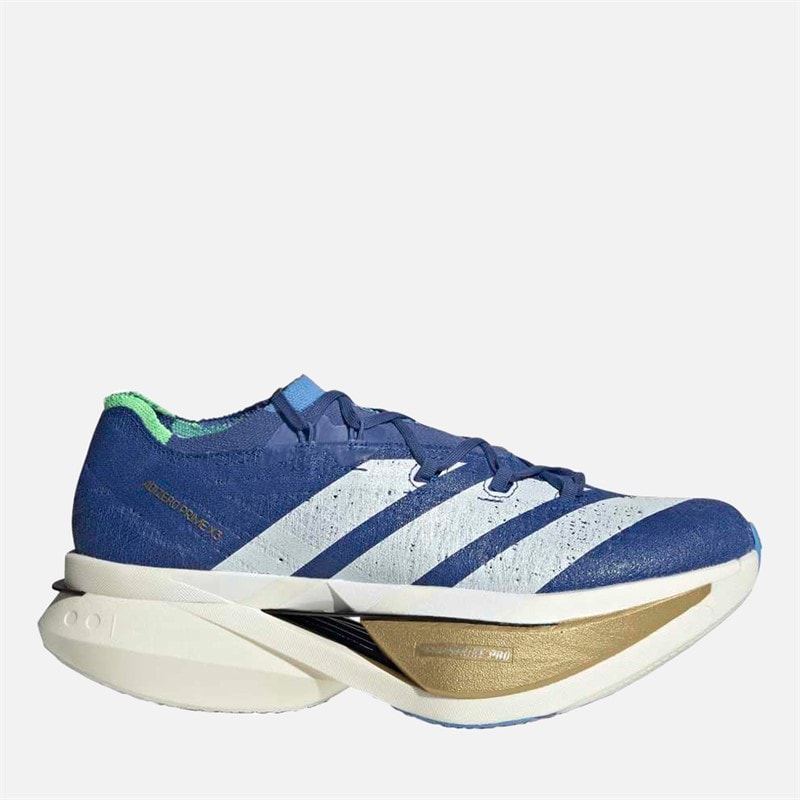 adidas Adizero Prime X3 Strung Neutral Running Shoes Blue/Cloud White/Blue Burst