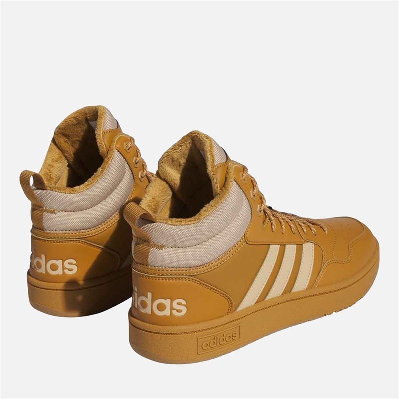 Hoops 3. Mid Lifestyle Winterized Trainers Mesa/Magic Beige/Mesa - Image 3