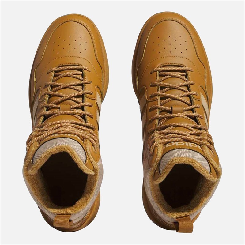 Hoops 3. Mid Lifestyle Winterized Trainers Mesa/Magic Beige/Mesa - Image 4