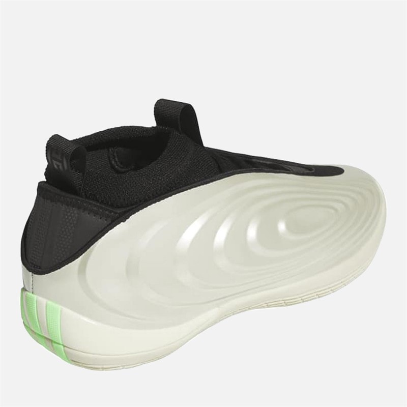 James Harden Volume 10 Basketball Shoes Ice Gold Met/Core Black/Lime Burst - Image 3