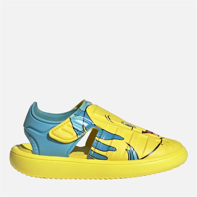 adidas Kids adidas x Disney The Little Mermaid Sandals Bright Yellow/Bright Yellow/Bright Yellow