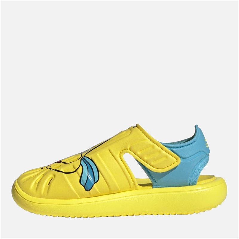 Kids adidas x Disney The Little Mermaid Sandals Bright Yellow/Bright Yellow/Bright Yellow - Image 5