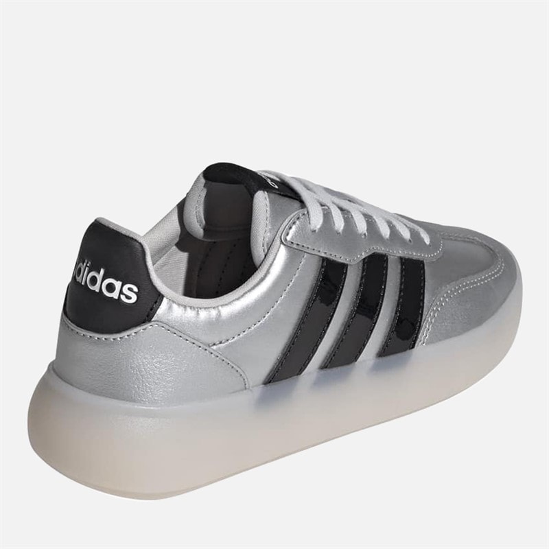 Junior Barreda Decode Trainers Silver Metallic/Core Black/Chalk White - Image 3