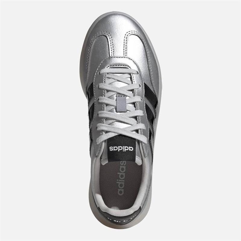 Junior Barreda Decode Trainers Silver Metallic/Core Black/Chalk White - Image 4