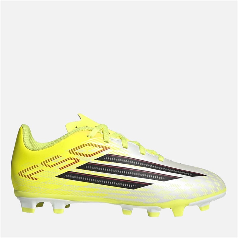 adidas Kids F50 Club Born For Goals Pack FG/MG Firm/Multi Ground Football Boots Team Solar Yellow 2/Core Black/Lucid Red