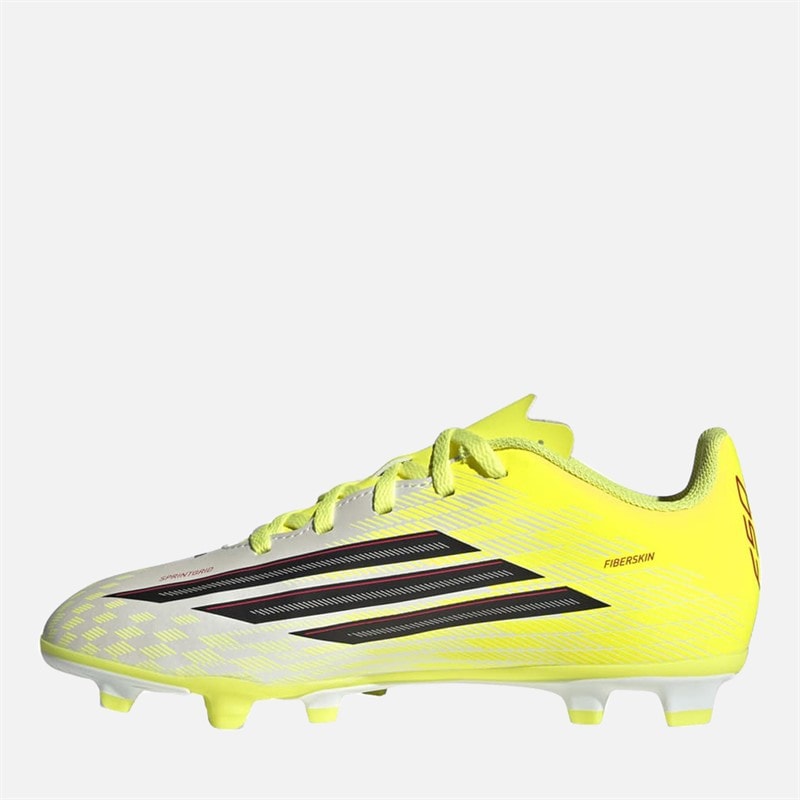Kids F50 Club Born For Goals Pack FG/MG Firm/Multi Ground Football Boots Team Solar Yellow 2/Core Black/Lucid Red - Image 5