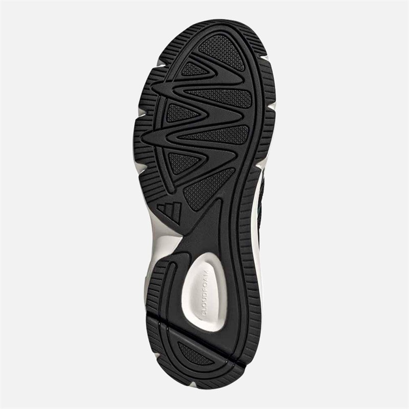 Mens Technochaos 2000 Trainers Off White/Core Black/Collegiate Green - Image 2