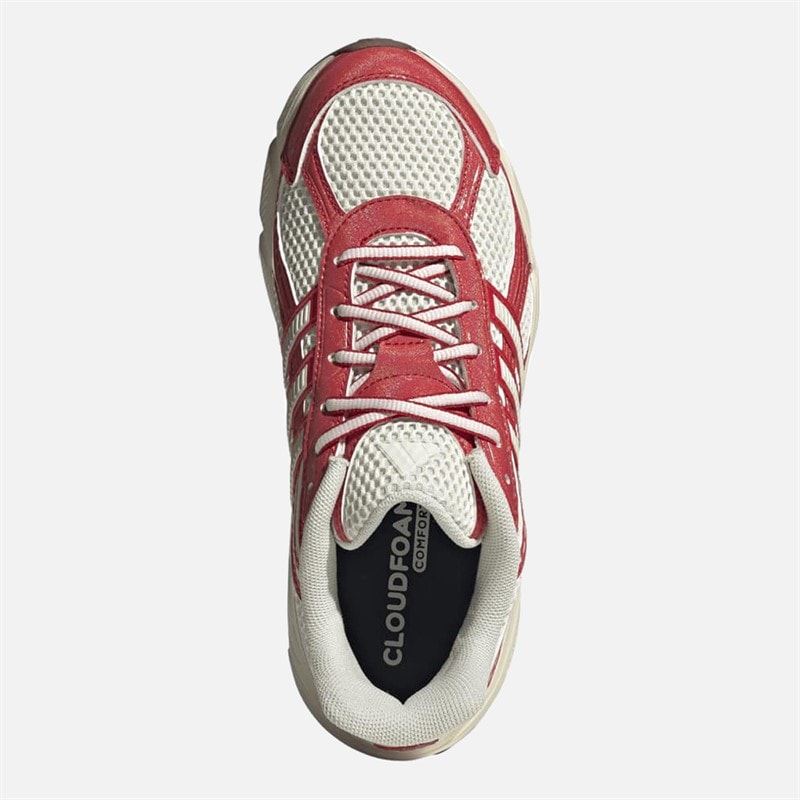 Womens Technochaos 2000 Trainers Off White/Pearl Met/Better Scarlet - Image 4