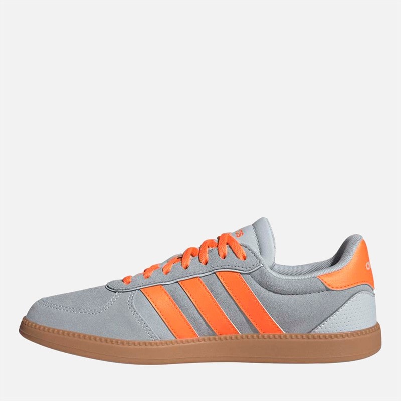 Womens Breaknet Sleek Trainers Halo Blue/Lucid Orange/Gum - Image 5