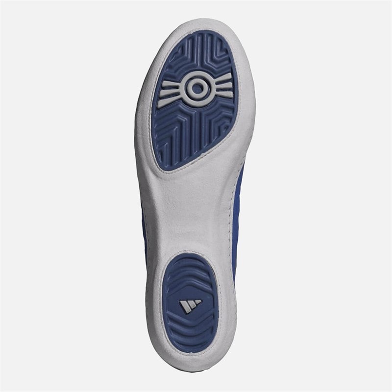 Mens Combat Speed 4 Boxing/Wrestling Boots Royal Blue/Cloud White/Grey Two - Image 2