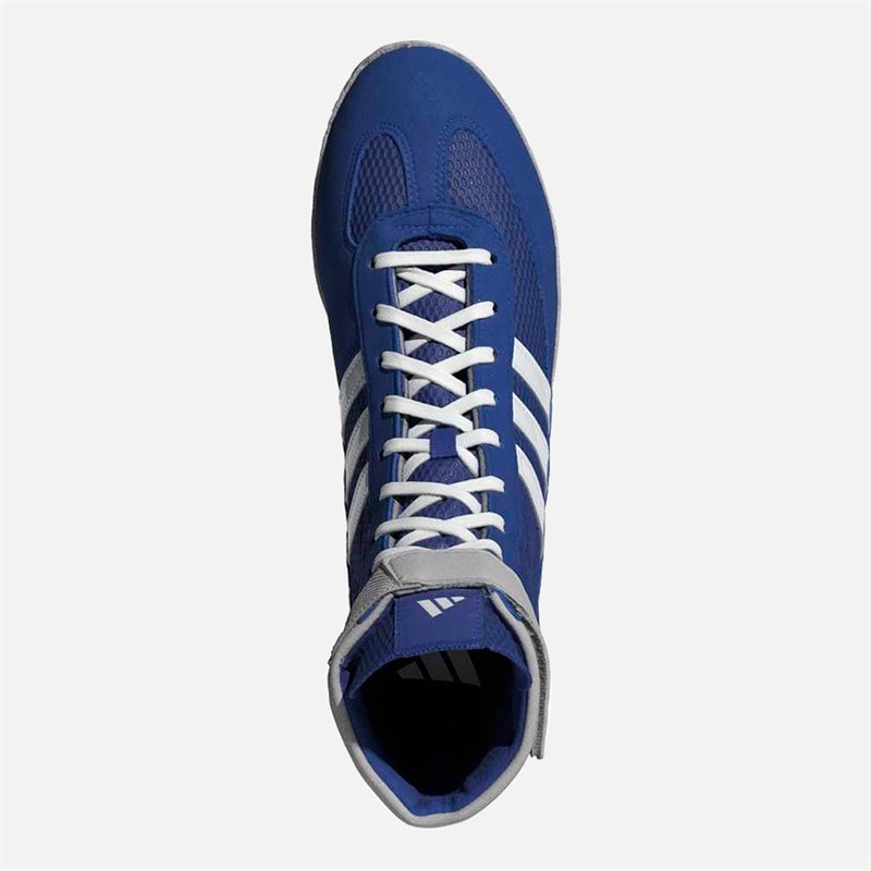 Mens Combat Speed 4 Boxing/Wrestling Boots Royal Blue/Cloud White/Grey Two - Image 4