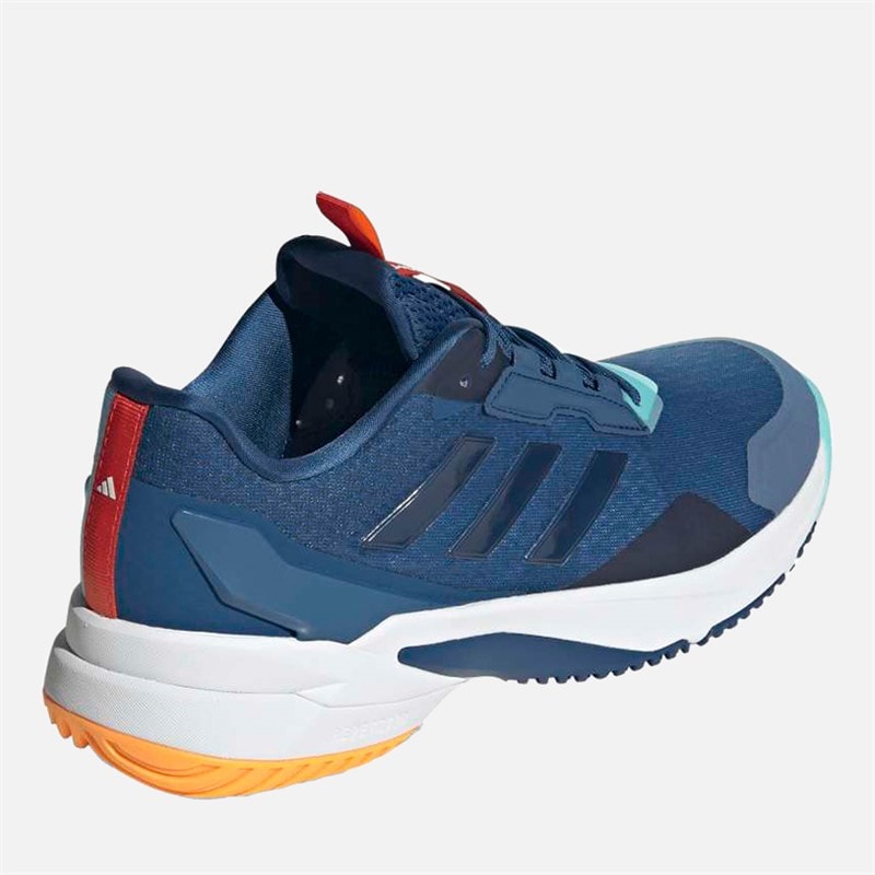 Mens Crazyflight 6 Indoor Court Shoes Dusky Petrol/Dusky Petrol/Flash Aqua - Image 3