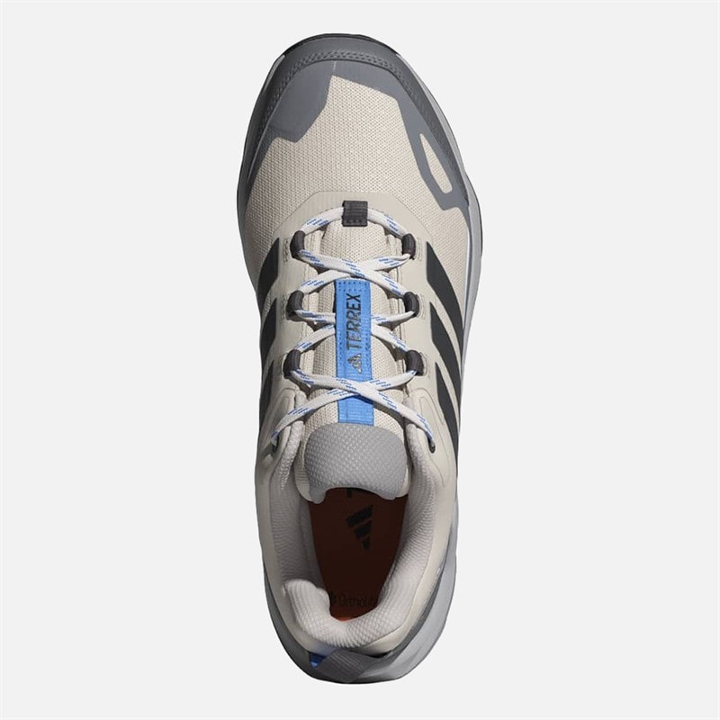 Mens Terrex Skychaser AX5 Hiking Shoes Beige/Carbon/Grey Four - Image 4
