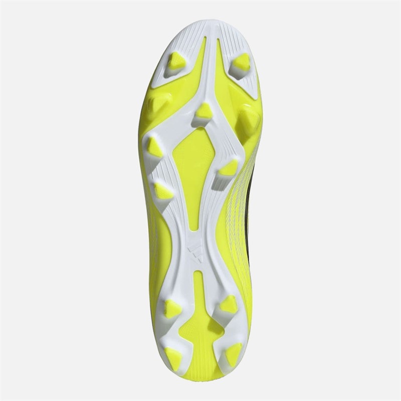 Mens F5 Club Born For Goals Pack FG/MG Firm/Multi Ground Football Boots Team Solar Yellow 2/Core Black/Lucid Red - Image 2