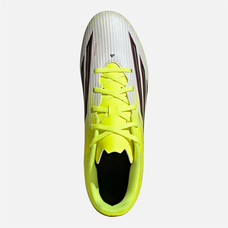 Mens F5 Club Born For Goals Pack FG/MG Firm/Multi Ground Football Boots Team Solar Yellow 2/Core Black/Lucid Red - Image 4