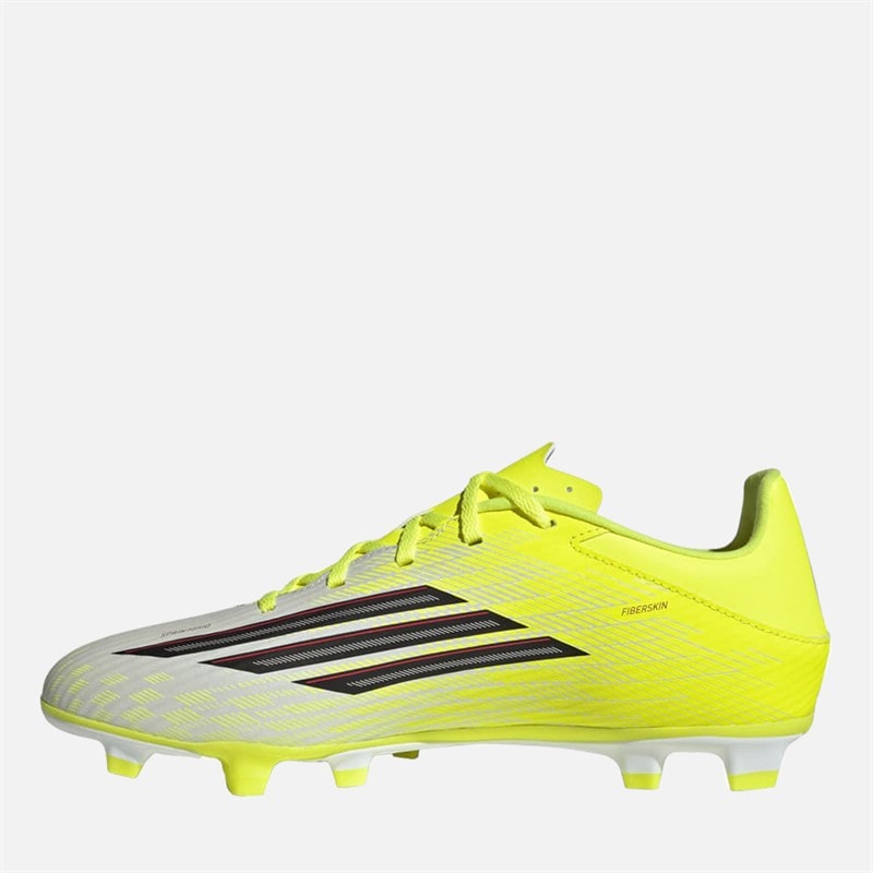 Mens F5 Club Born For Goals Pack FG/MG Firm/Multi Ground Football Boots Team Solar Yellow 2/Core Black/Lucid Red - Image 5