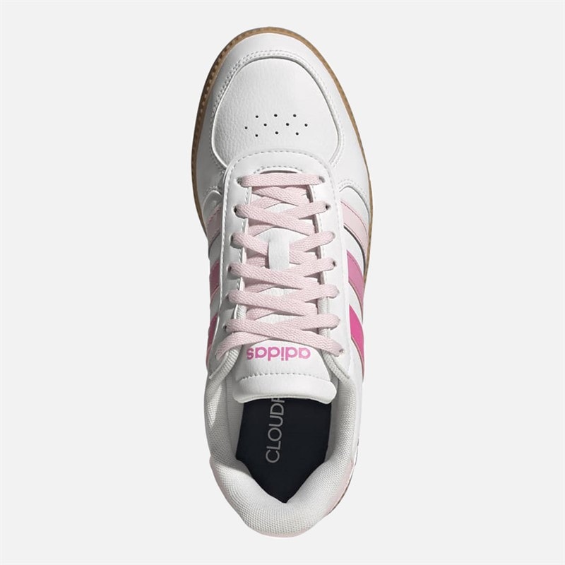 Womens Breaknet Sleek Trainers Cloud White/Clear Pink/Bliss Pink - Image 2