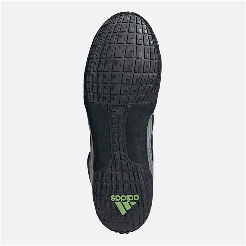 Mens Speedex Boxing/Wrestling Boots Core Black/Core Black/Lucid Lemon - Image 2
