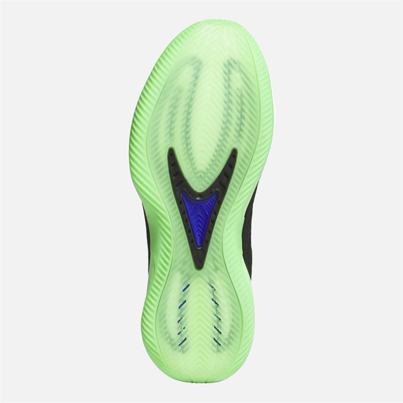 Anthony Edwards 2 'Glow' Basketball Shoes Core Black/Lime Burst/Core Black - Image 2