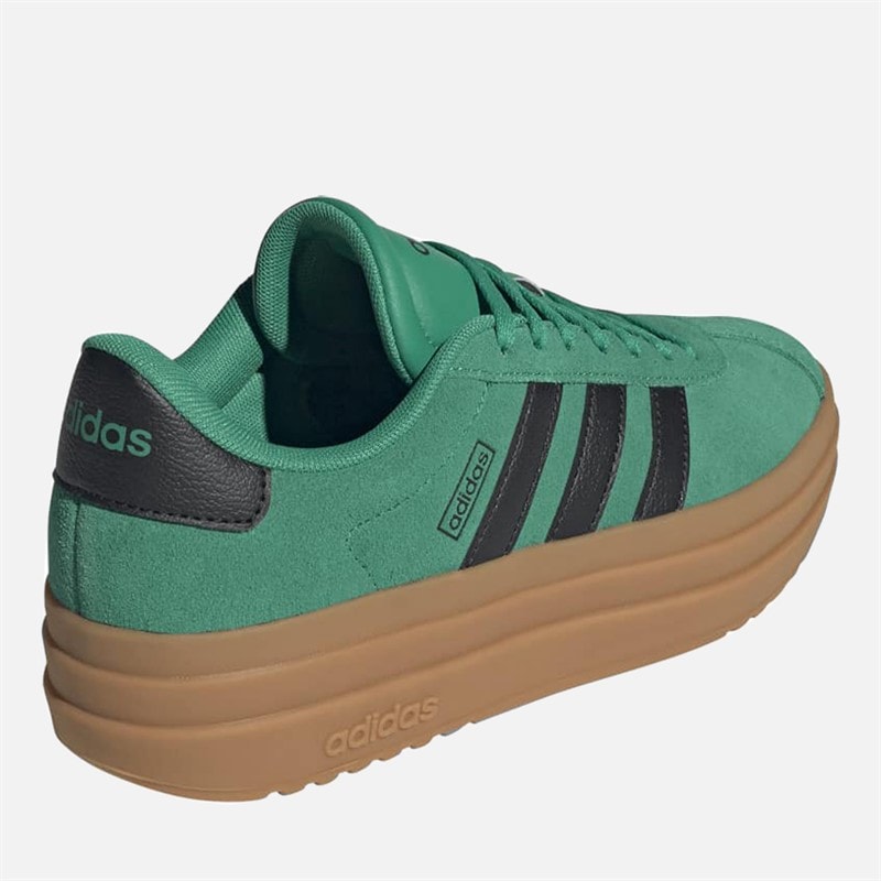 Womens VL Court Bold Trainers Court Green/Core Black/Gum - Image 3