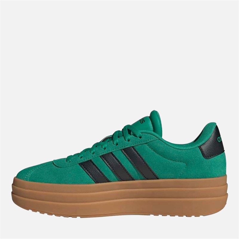 Womens VL Court Bold Trainers Court Green/Core Black/Gum - Image 5