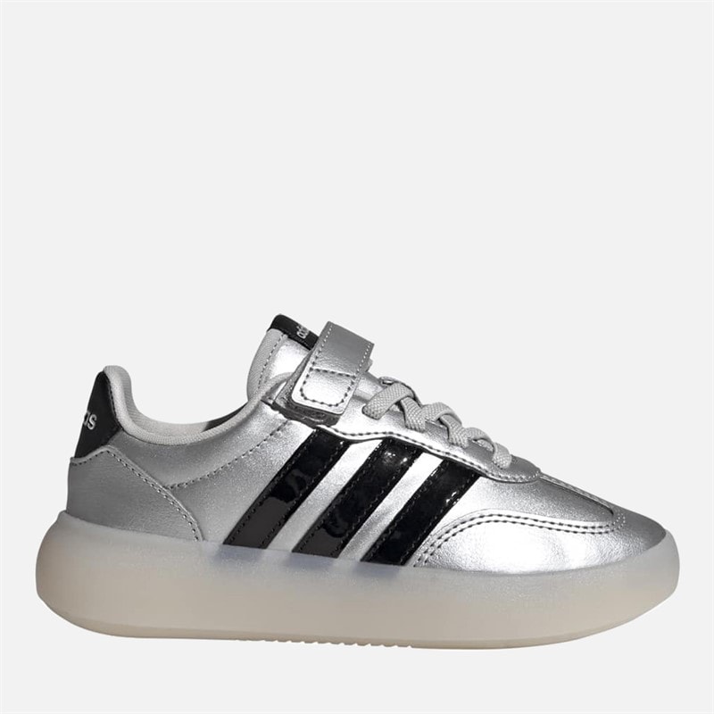 adidas Kids Barreda Decode Trainers Silver Metallic/Core Black/Chalk White