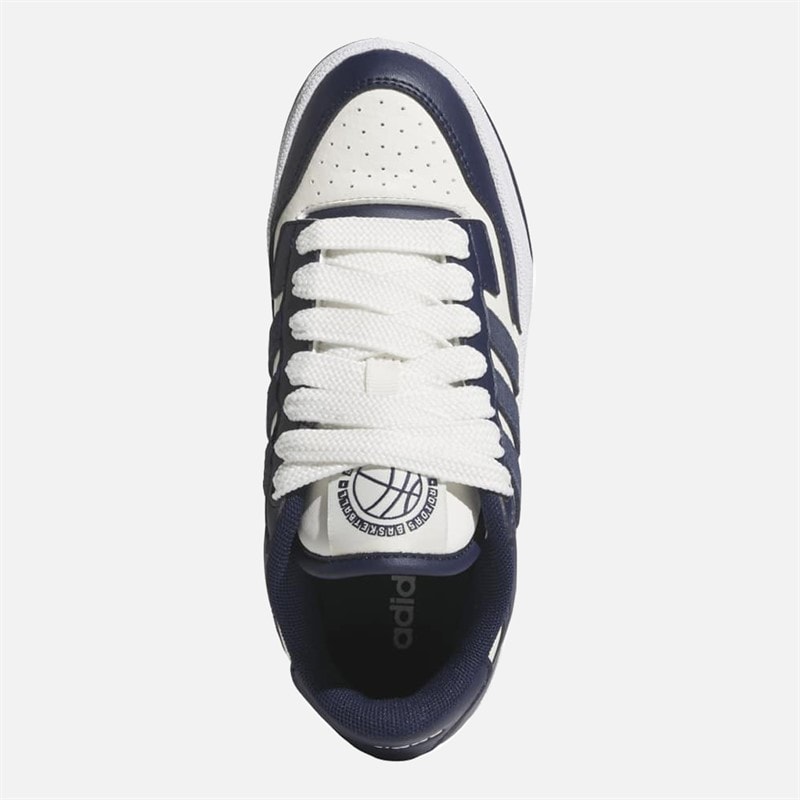 Junior Rapid Court Low Trainers Night Indigo/Cloud White/Cloud White - Image 4