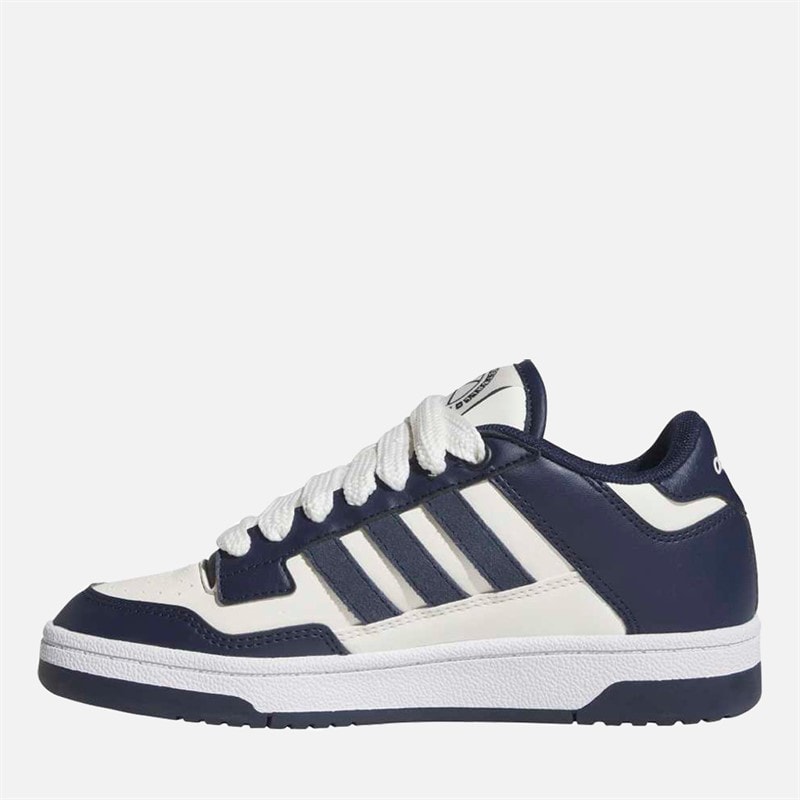 Junior Rapid Court Low Trainers Night Indigo/Cloud White/Cloud White - Image 5