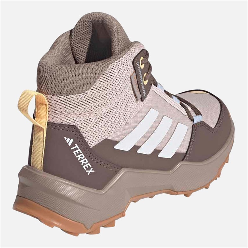 Junior Terrex AX4R Min Rain.RDY Hiking Boots Blush Pink/Off White/Ice Tangerine - Image 3