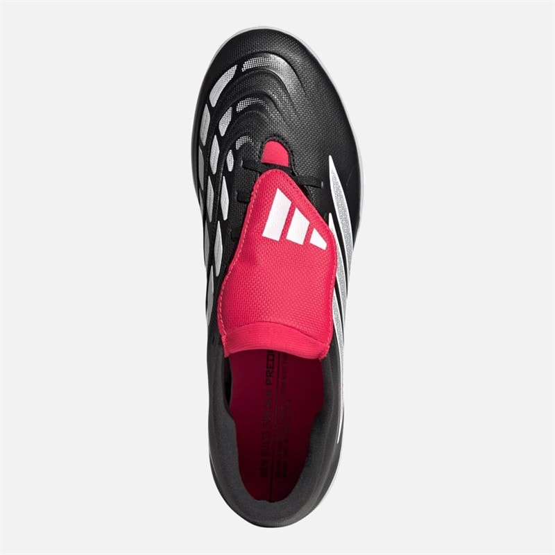 Mens Predator Club Sala Immortal Pack Fold Over Tongue IN Indoor Football Boots Core Black/Cloud White/Lucid Red - Image 4