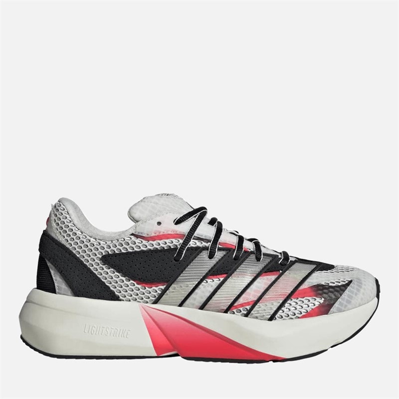 adidas Womens Lightblaze Trainers Off White/Off White/Lucid Red