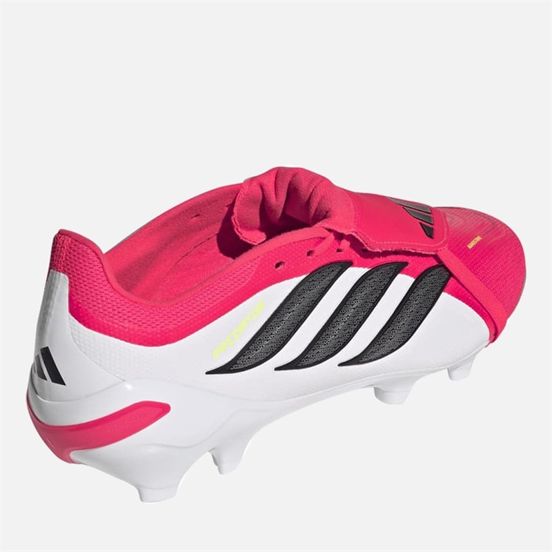 Mens Predator League Born For Goals Pack Fold Over Tongue FG Firm Ground Football Boots Lucid Red/Core Black/Cloud White - Image 3