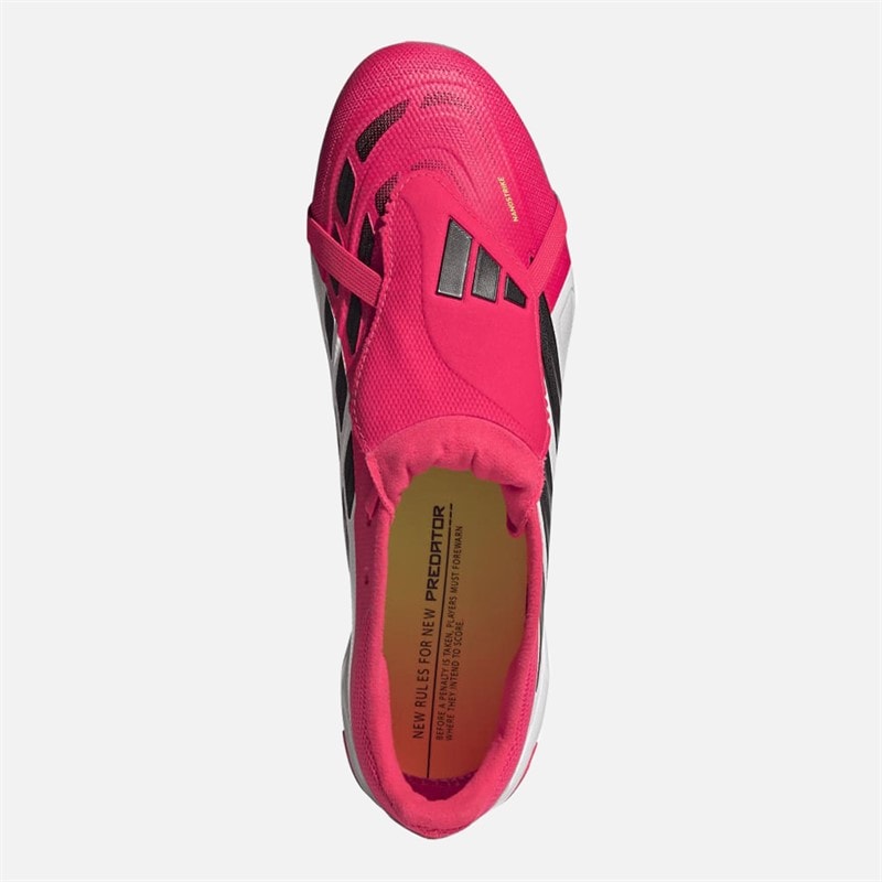 Mens Predator League Born For Goals Pack Fold Over Tongue FG Firm Ground Football Boots Lucid Red/Core Black/Cloud White - Image 4