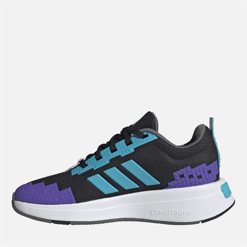 Junior adidas x Minecraft Pro Trainers Core Black/Lucid Cyan/Cloud White - Image 5