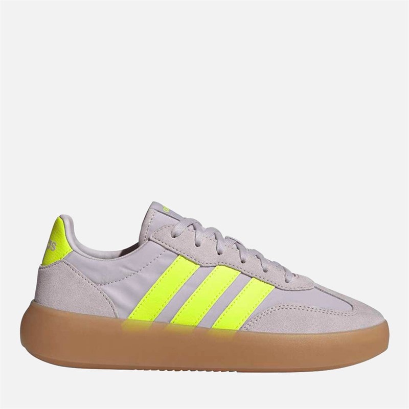adidas Womens Barreda Decode Trainers Ice Purple/Lucid Lemon/Gum