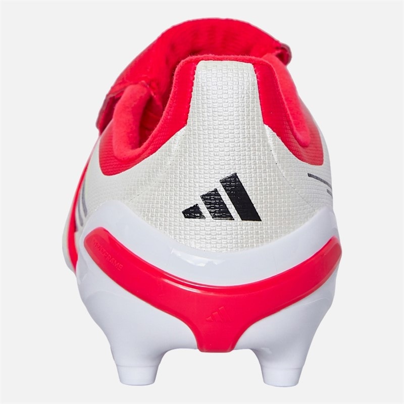 Junior Predator League Fold-Over Tongue AG Artificial Ground Football Boots Lucid Red/Core Black/Cloud White - Image 4