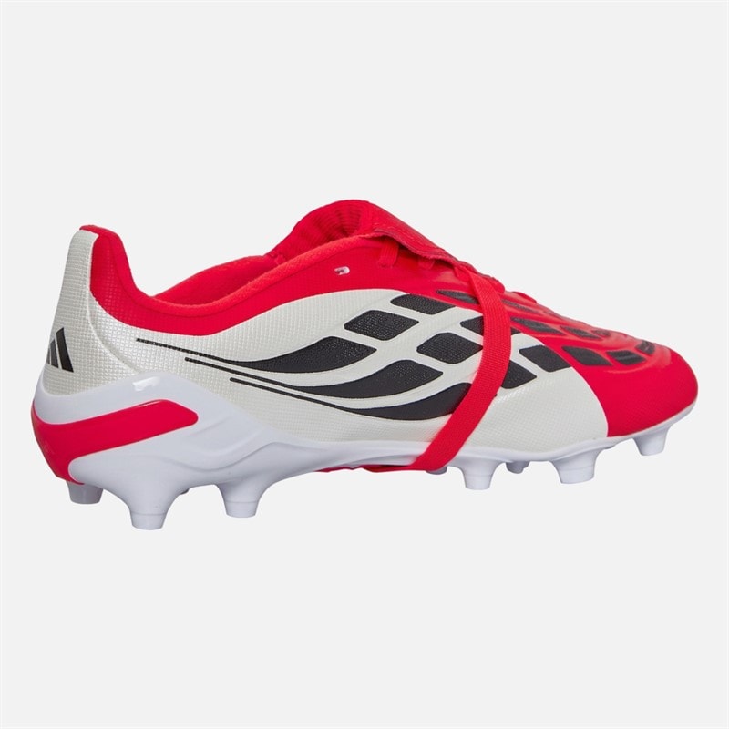 Junior Predator League Fold-Over Tongue AG Artificial Ground Football Boots Lucid Red/Core Black/Cloud White - Image 5