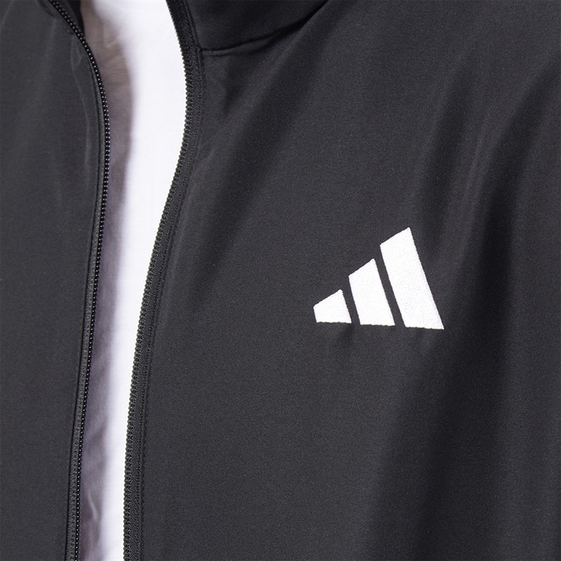 Mens 3-Stripes Woven Tracksuit Black - Image 3