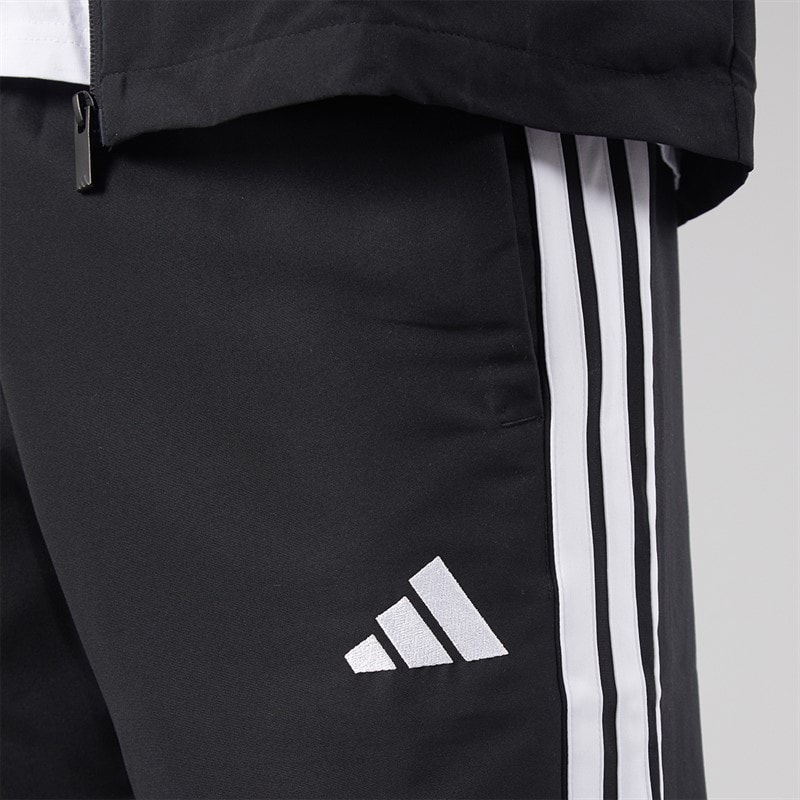 Mens 3-Stripes Woven Tracksuit Black - Image 5