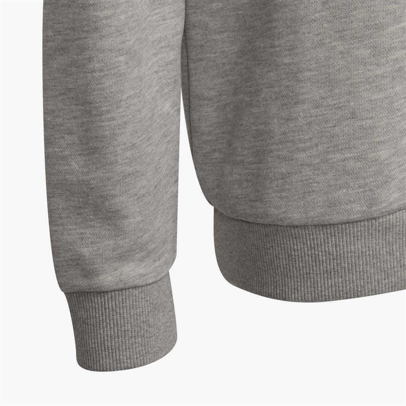 Junior Boys Essentials Logo Sweatshirt Medium Grey Heather/Black - Image 5