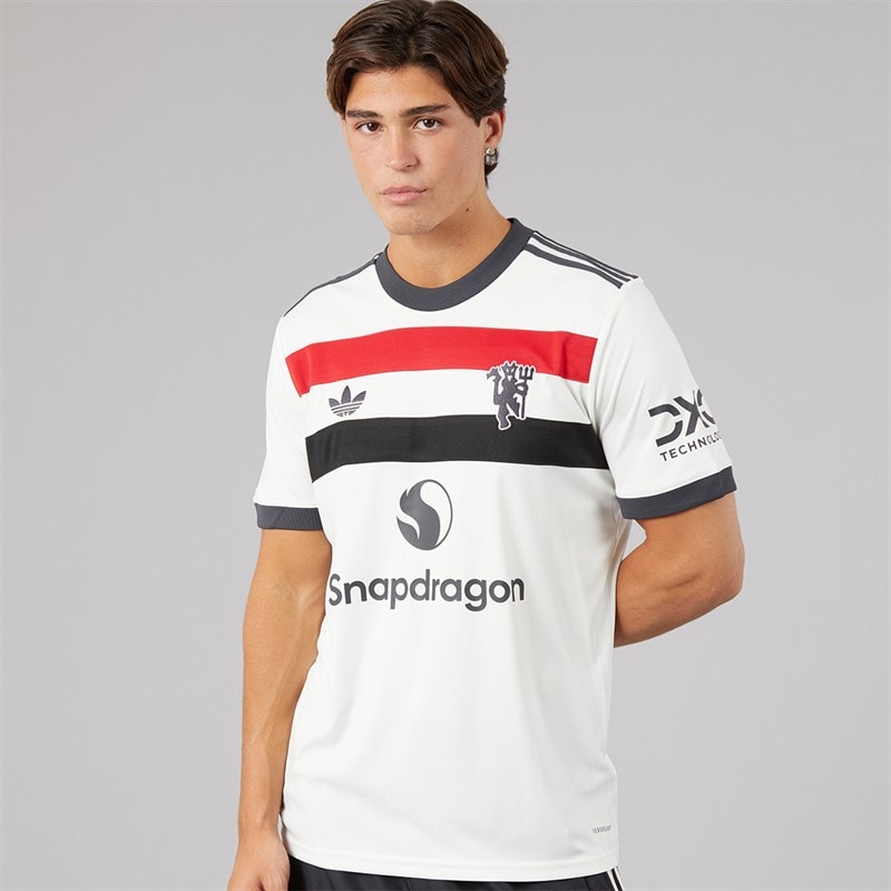 Mens MUFC Manchester United 24/25 Third Jersey Off White - Image 1