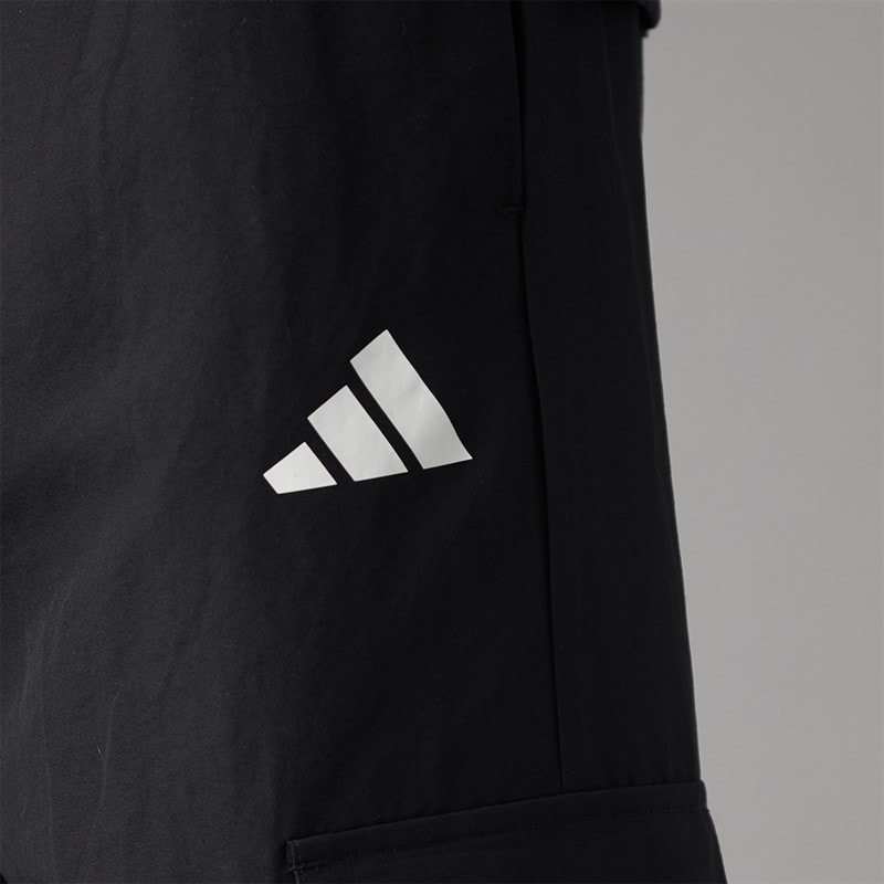 Mens Sportswear Woven Cargo Tracksuit Black - Image 5