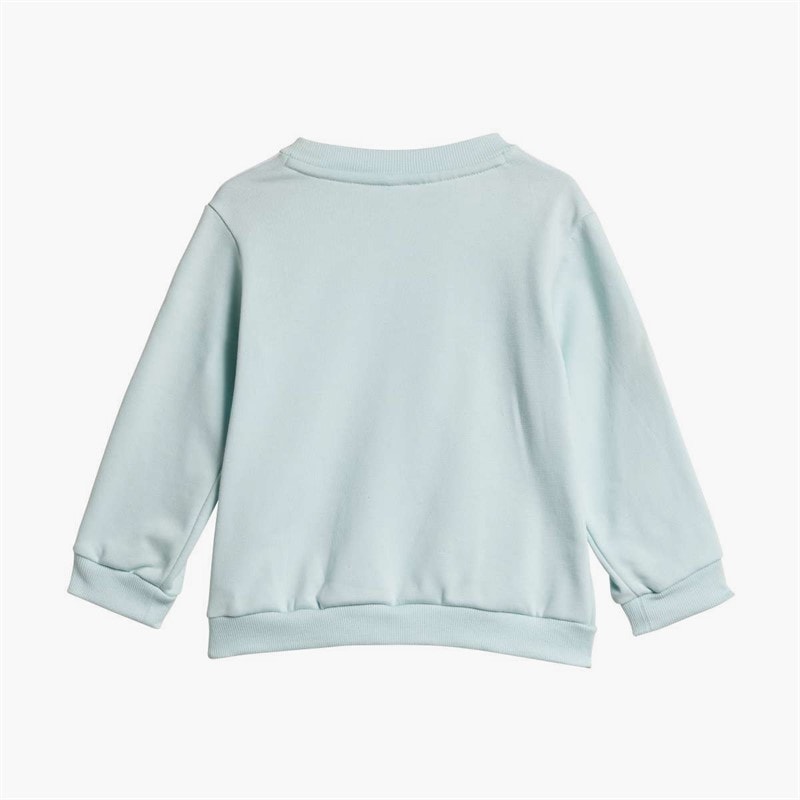 Infant Essentials 3-Stripes Sweatshirt And Joggers Set Halo Mint/White - Image 2