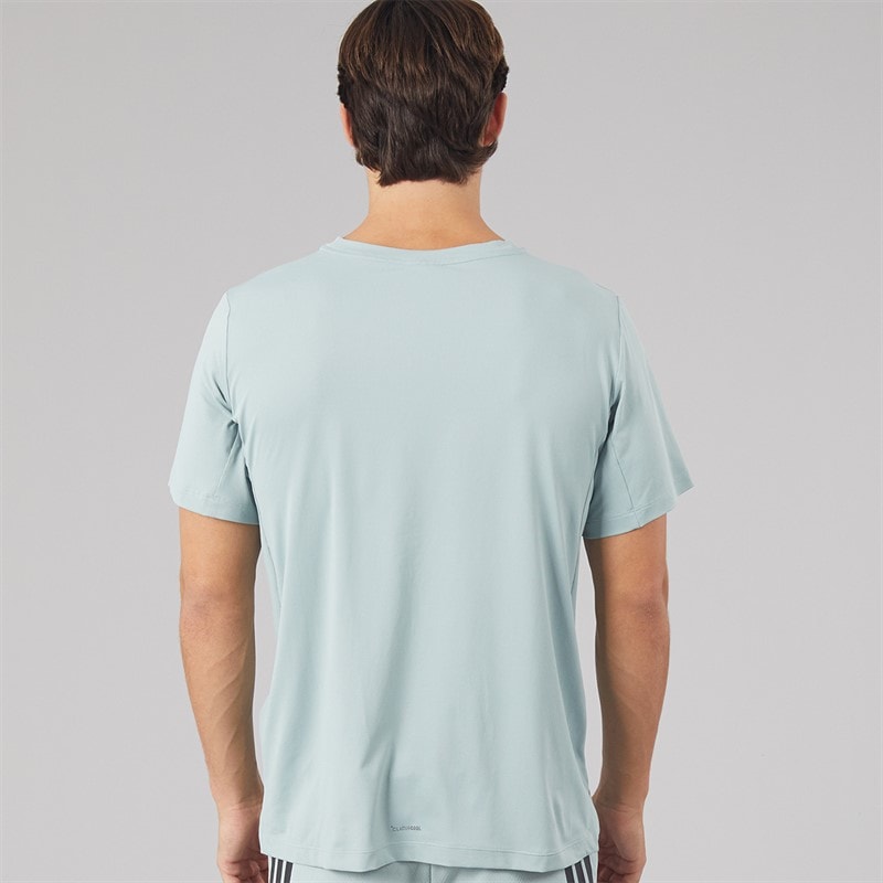 Mens Designed For Training Essentials T-Shirt Wonder Sage - Image 2